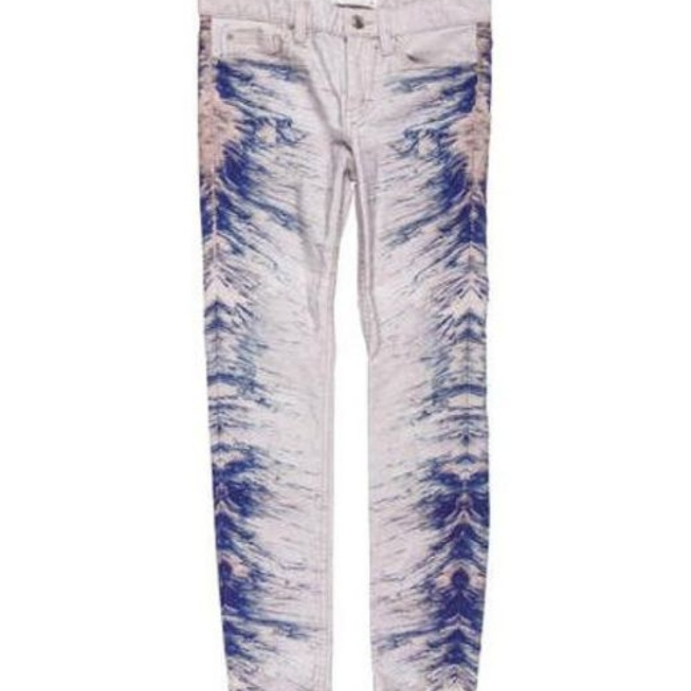 IRO Neidra Splash Print Skinny Jeans- 26